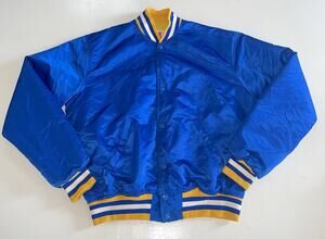Vtg 90s Indiana Pacers Starter Satin Jacket NBA USA Size Large DESCRIPTION